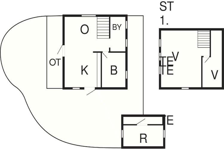 6 Person Holiday Home In R M Vesterhede Экстерьер фото